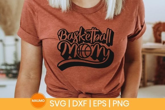 Basketball Mom Sports SVG Quote - Graphics for Print Templates