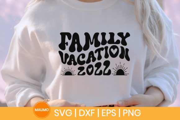 Family Vacation 2022 Svg Quote - A Versatile Graphic Design Asset