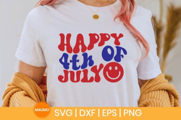 Happy 4th of July Svg Quote for Graphics and Print Templates