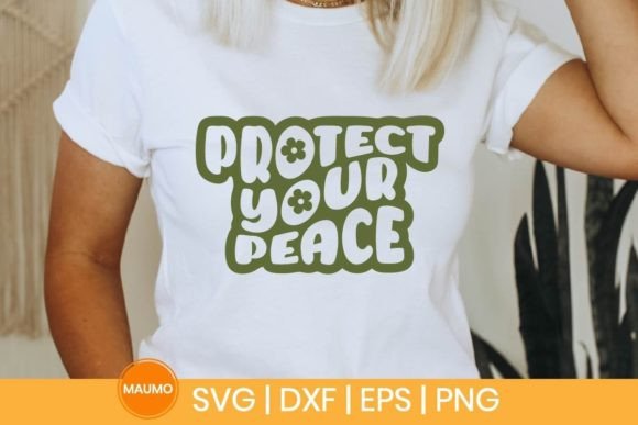 Protect Your Peace Svg Quote - A Versatile Graphic Design Asset