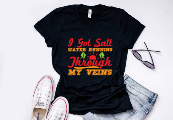 Summer Quote Design: I Got Salt Water